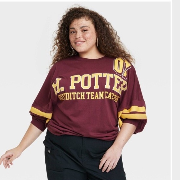 Harry Potter Quidditch Team Captain Collegiate Long Sleeve - Picture 3 of 5